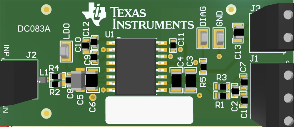 机械图纸 - Texas Instruments AMC3301EVM/AMC3302EVM/AMC3330EVM EVM