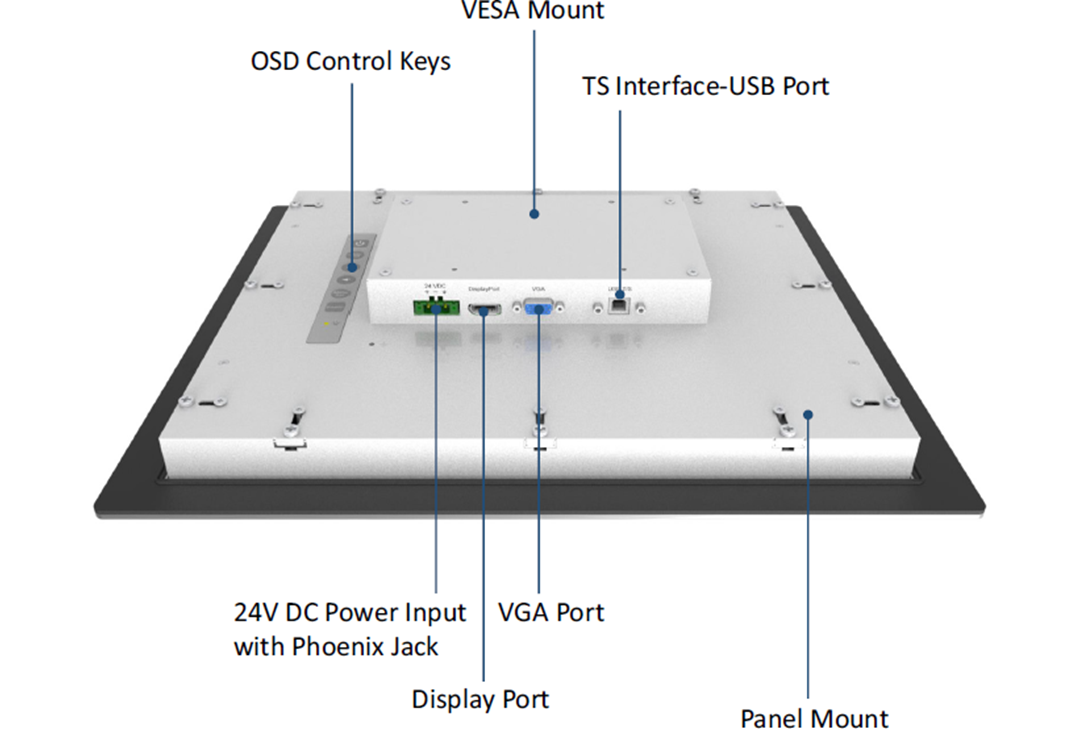 Advantech FPM-800S工业监视器