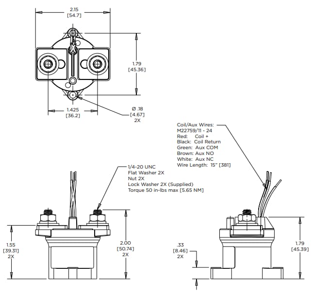 TE Co<em></em>nnectivity / Kilovac K250高壓直流接觸器