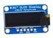 Monochrome 0.91" 128x32 I2C OLED Display