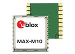 u-blox MAX-M10标准精度GNSS模块
