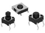 CUI Devices 6mm x 6mm触觉开关