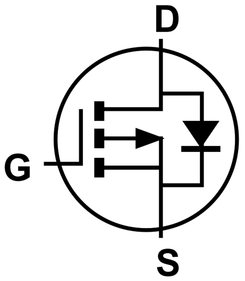 原理图 - Diodes Incorporated DMP4006SPSWQ 40V P沟道增强模式MOSFET