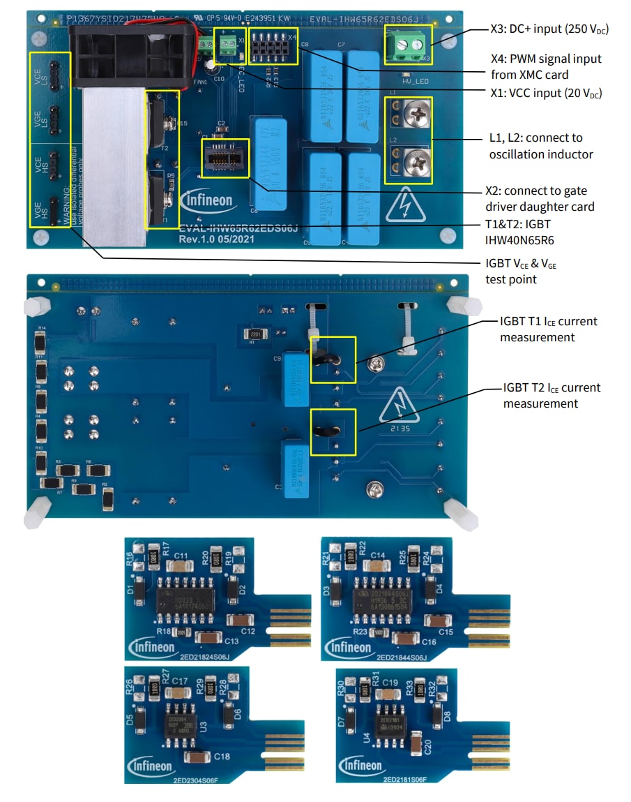 Infineon Technologies EVAL-IHW65R62EDS06J评估板