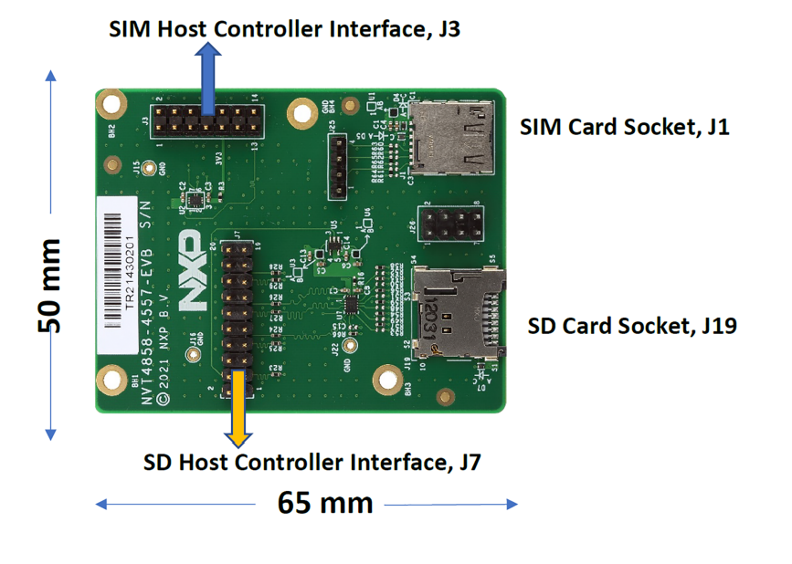 NXP Semiconductors NVT4858-4557-EVB电平转换器评估板