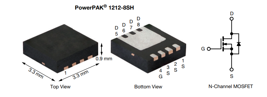 Vishay / Siliconix SISH892BDN N沟道100V MOSFET