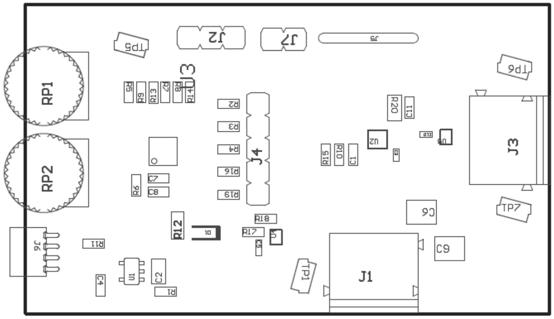 机械图纸 - Texas Instruments DRV8220EVM动器评估模块 (EVM)