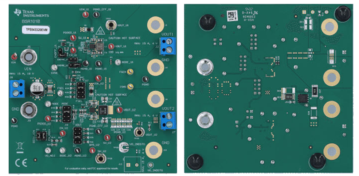 Texas Instruments TPS543320EVM评估模块