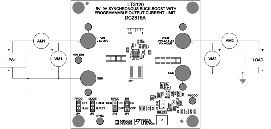 Analog Devices Inc. LT3120演示板DC2815