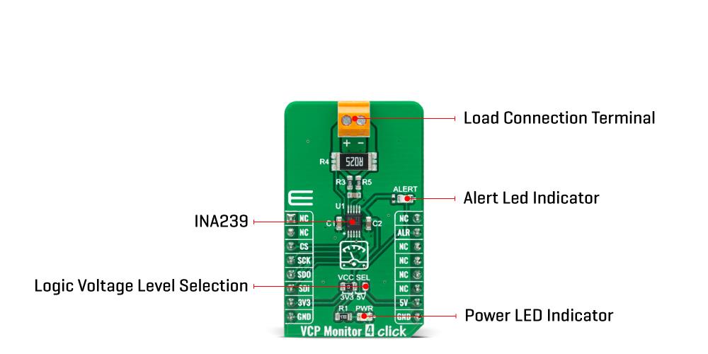 Mikroe VCP Monitor 4 Click