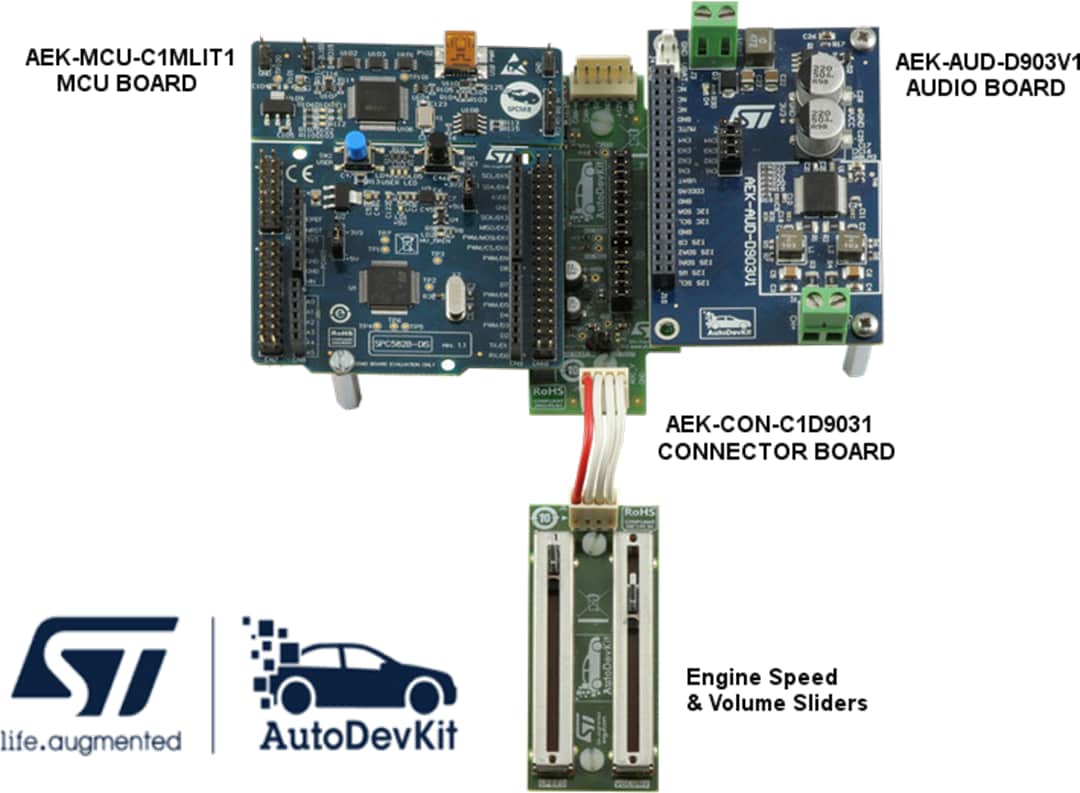 STMicroelectronics 采用AutoDevKit™的声学车辆警报系统