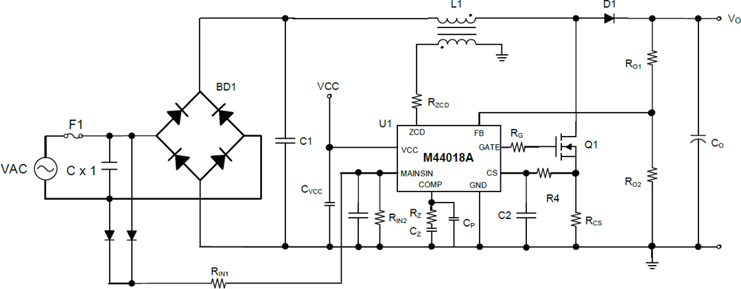 Monolithic Power Systems (MPS) MP44018A CrM/DCM Multi-Mode PFC Controller