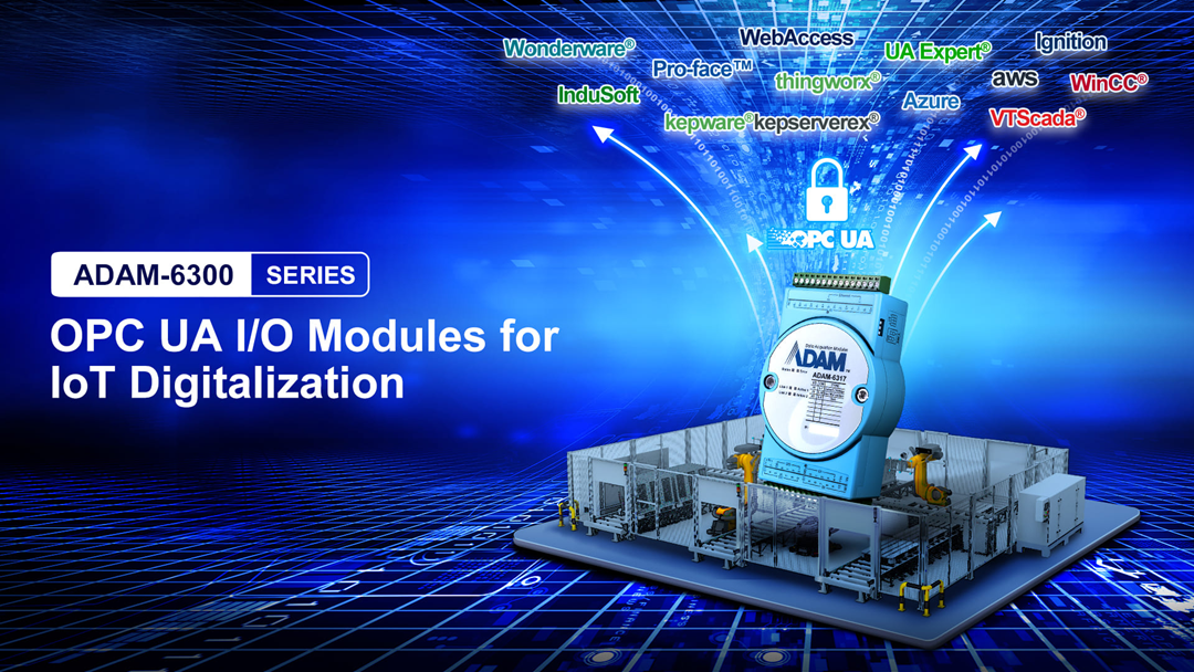 Advantech ADAM-6300 OPC UA以太网I/O模块
