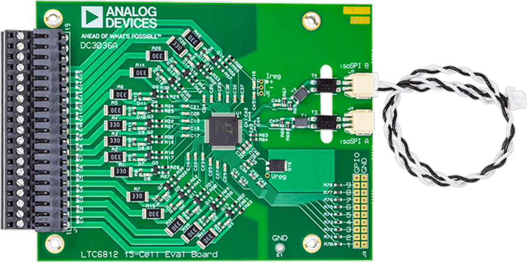 Analog Devices Inc. LTC6812-1演示板DC3036A