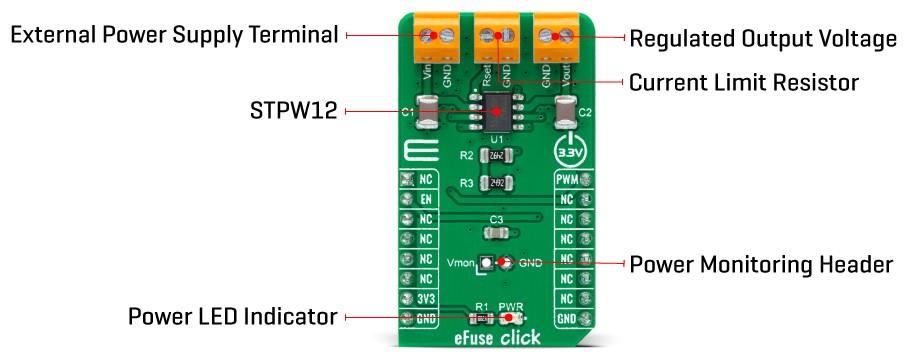 Mikroe eFuse Click