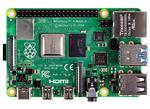 Raspberry Pi 4 B型双显示屏台式计算机