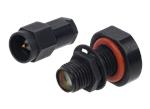 Amphenol / SV Microwave Black Chrome防反射SMA连接器