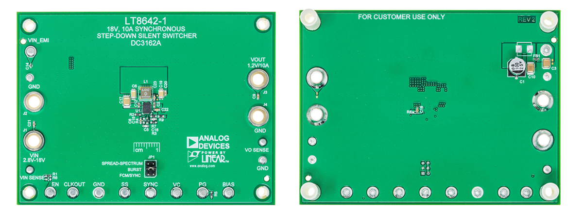 Analog Devices Inc. 用于LT8642-1的DC3162A演示板