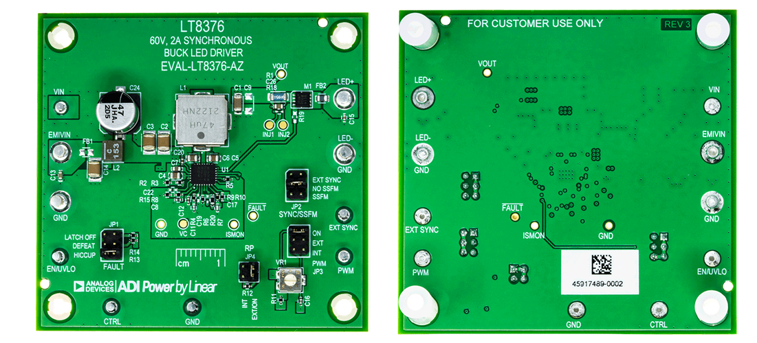 Analog Devices Inc. EVAL-LT8376-AZ评估板