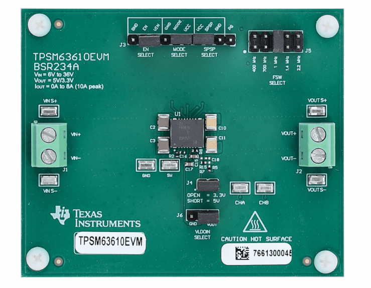 Texas Instruments TPSM63610EVM评估板