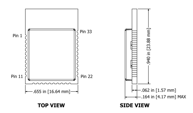 Mechanical Drawing - CEL CMP53x Modules