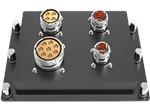 Amphenol Aerospace 12通道10G铜缆坚固型以太网交换机盒