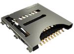Amphenol Commercial MicroSD和SD卡插槽
