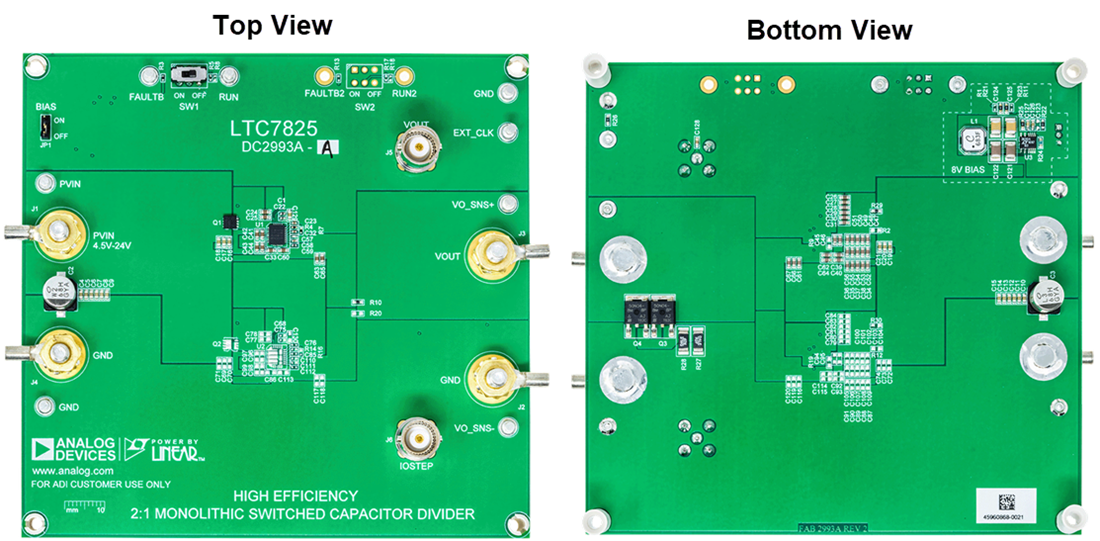 机械图纸 - Analog Devices Inc. DC2993A-A/DC2993A-B演示电路