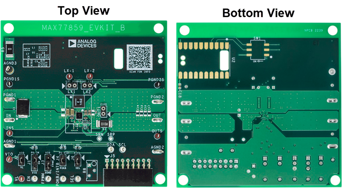 机械图纸 - Analog Devices / Maxim Integrated MAX77859WEVKIT评估套件
