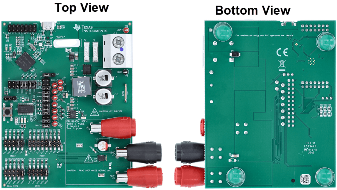 机械图纸 - Texas Instruments DRV8145P-Q1EVM驱动器评估模块
