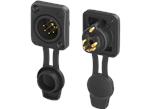 NEUTRIK xlrCON TOP airtight Chassis Connectors