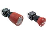 E-Switch E100 & E200 E-Stop Pushbutton Switches