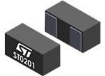 STMicroelectronics ESDZX168B-1BF4双向单线TVS二极管
