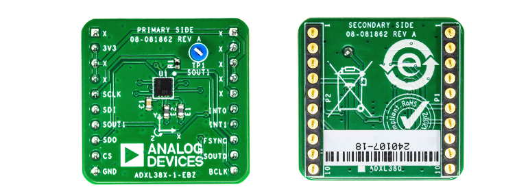 Analog Devices Inc. EVAL-ADXL382-BB-2Z评估板