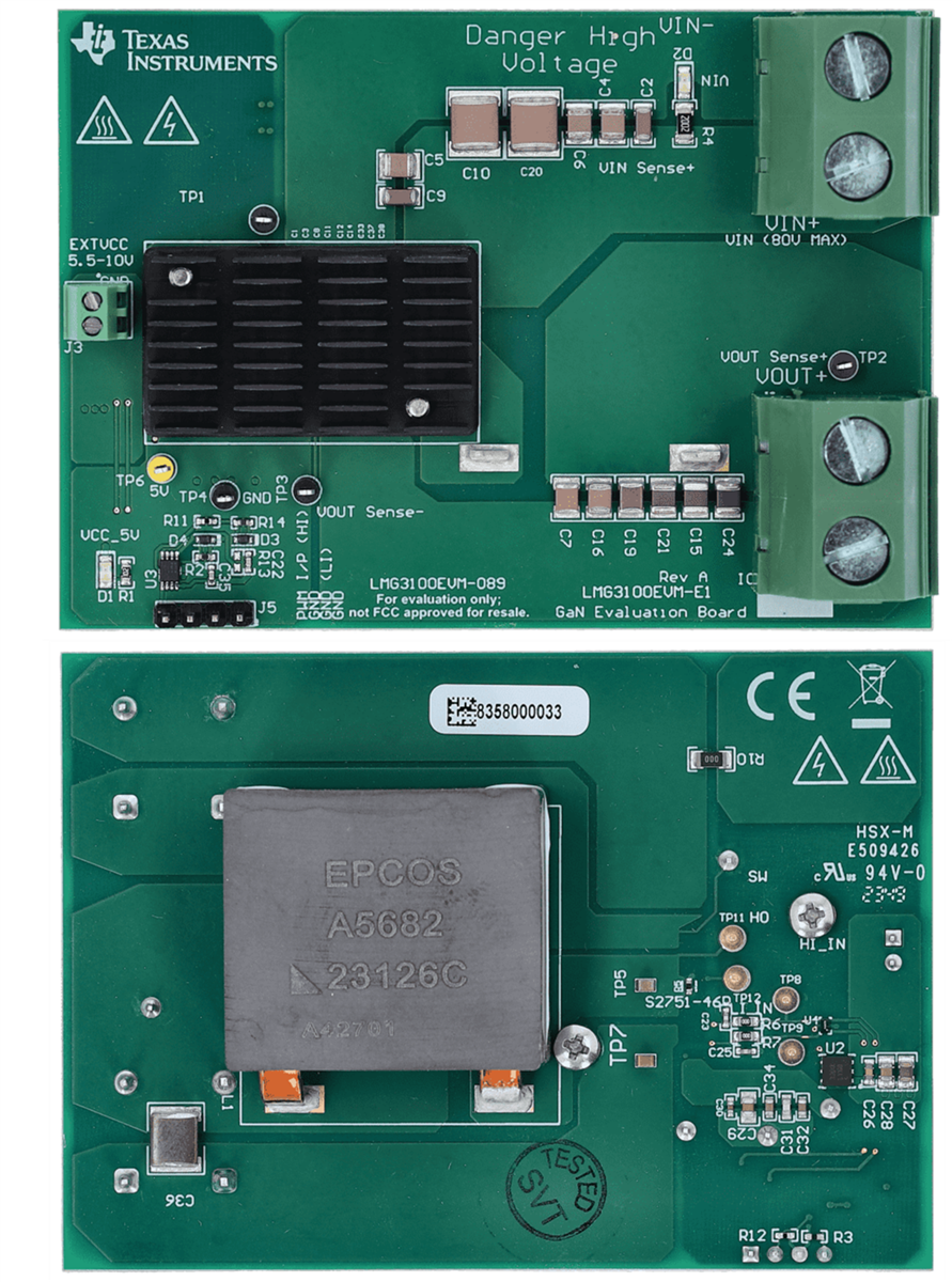 Texas Instruments LMG3100EVM-089评估模块