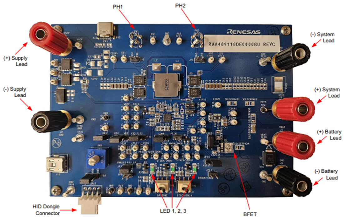 图表 - Renesas Electronics RTKA489EPRDK0010BU 评估板