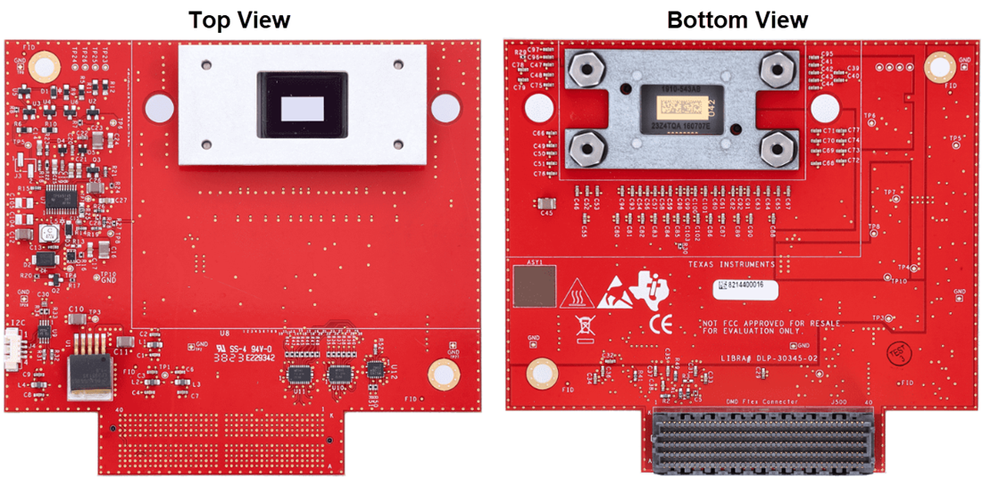 机械图纸 - Texas Instruments DLP470NEEVM DMD评估模块（EVM）