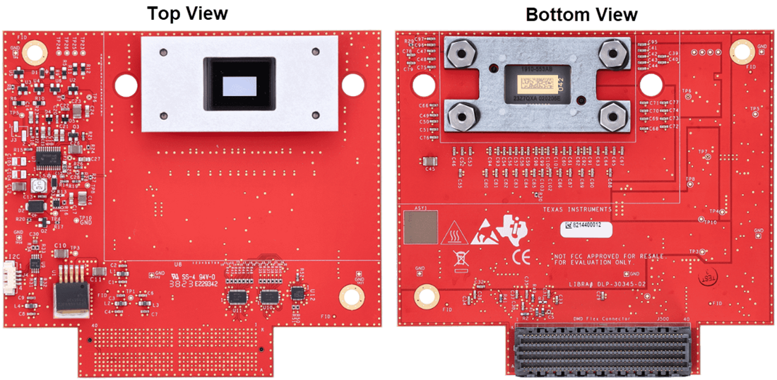 机械图纸 - Texas Instruments DLP470TEEVM DMD评估模块（EVM）