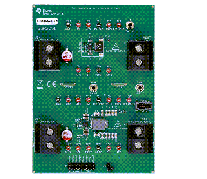 Texas Instruments TPS54KC23EVM评估模块