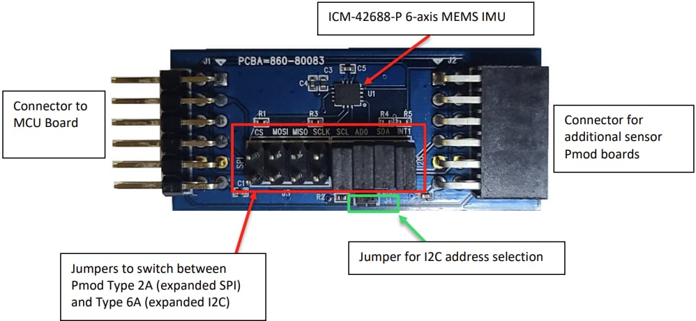 Tdk-多機能センサー開発ツール,InvenSense QCIT-ICM42688P,6軸イムICM