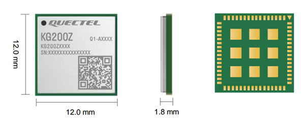 Quectel KG200Z紧凑型独立LoRa模块