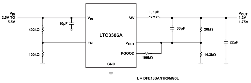 原理图 - Analog Devices Inc. DC3109A评估板