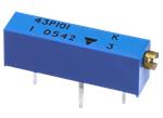 Vishay / Spectrol 43系列3/4”多圈金属陶瓷微调电阻器