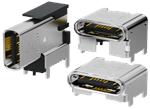 GCT USB4805加高型SMT 16引脚USB Type-C®插座
