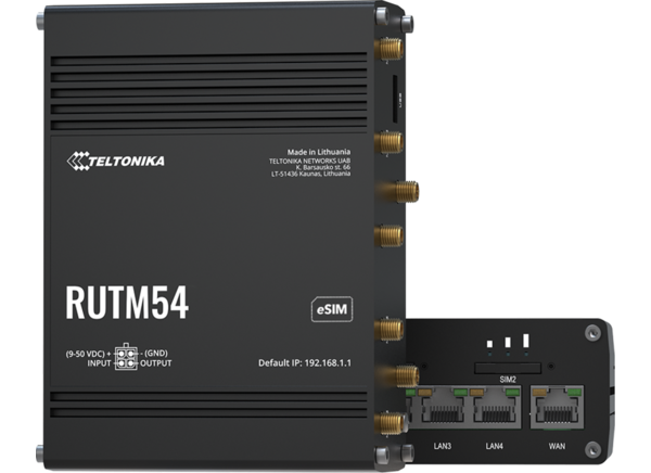 RUTM54G Router with Telit Modem - Teltonika | Mouser