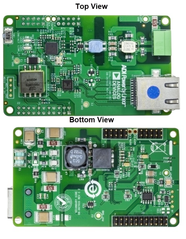 机械图纸 - Analog Devices Inc. EVAL-10BT1L-MCS IEEE 802.3cg SPoE屏蔽