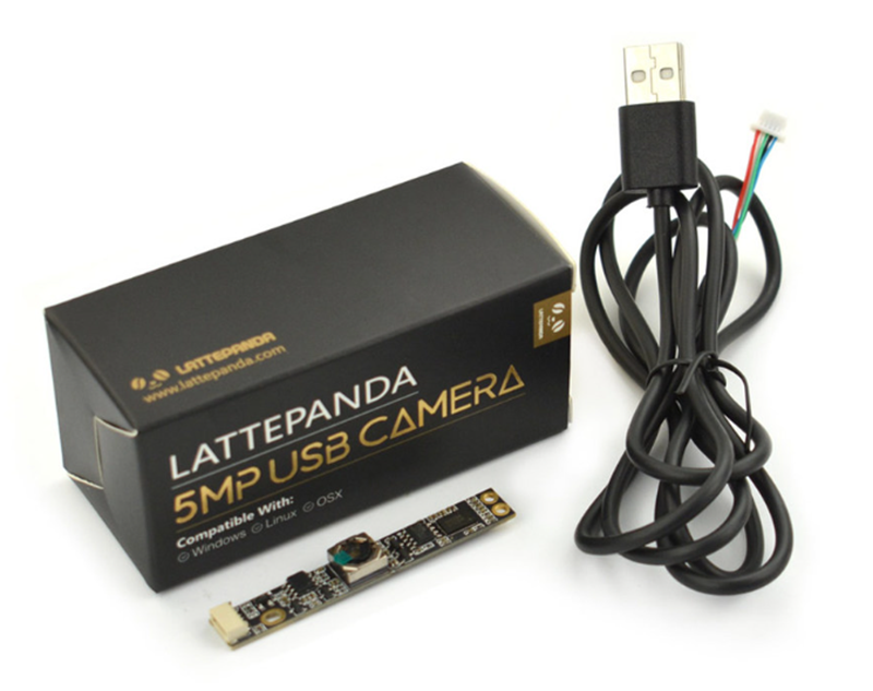 Mechanical Drawing - DFRobot LattePanda 5MP USB Camera