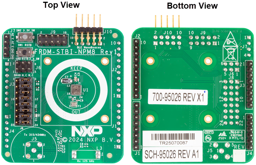 机械图纸 - NXP Semiconductors FRDM-STBI-NPM8传感器评估板