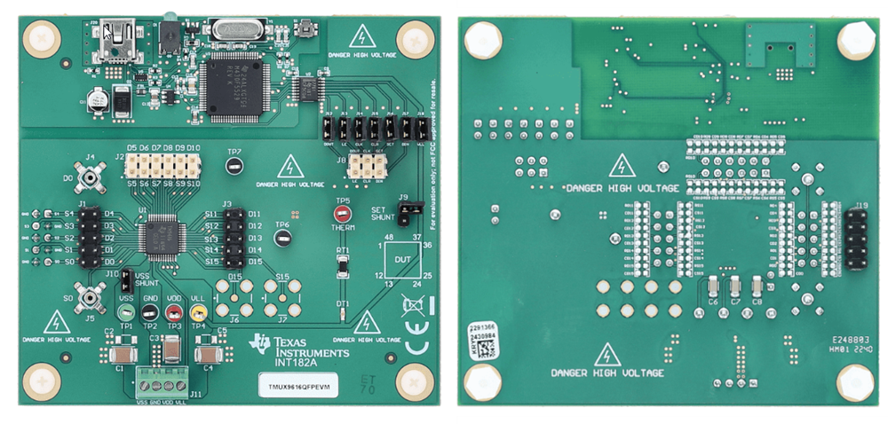 Texas Instruments TMUX9616QFPEVM评估模块