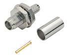 L-Com SMA Female Bulkhead Crimp Connectors